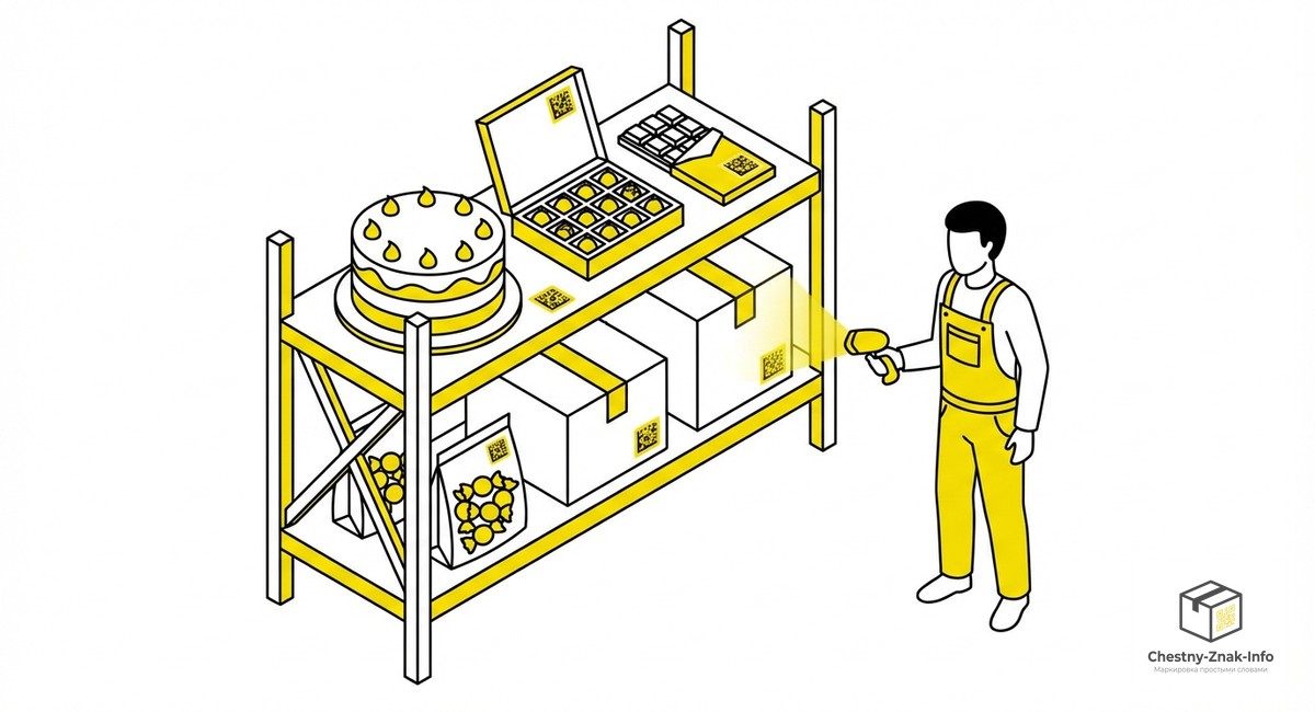 Маркировка сладостей и кондитерских изделий